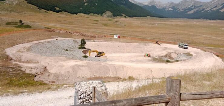 “Abusive!” – The scandal of the works for the cross-country stadium at Piani di Pezza in the Sirente-Velino Park